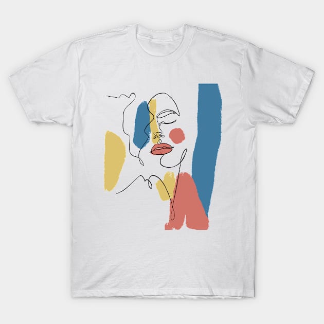 Denizko Abstract woman T-Shirt by denizko